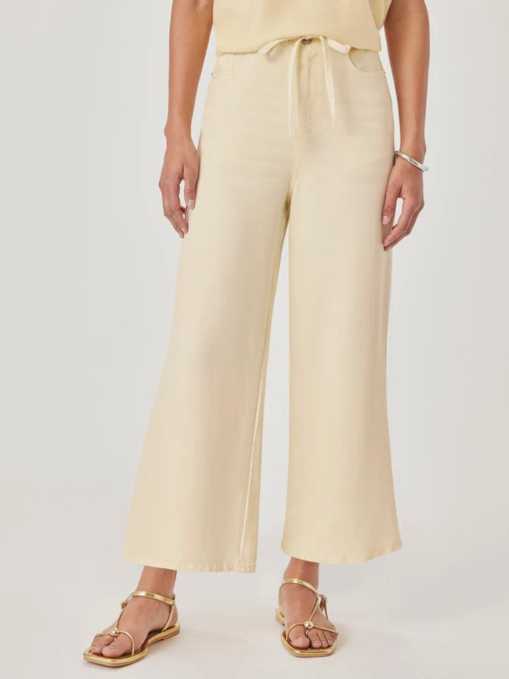 splendid Lounge Denim Crop Pant